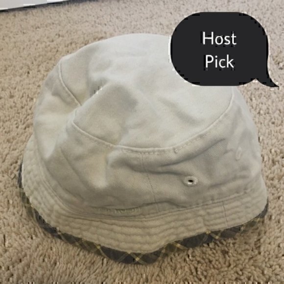 Osh Kosh khaki and plaid 0-3 month - 6-9 month hat - Picture 1 of 9